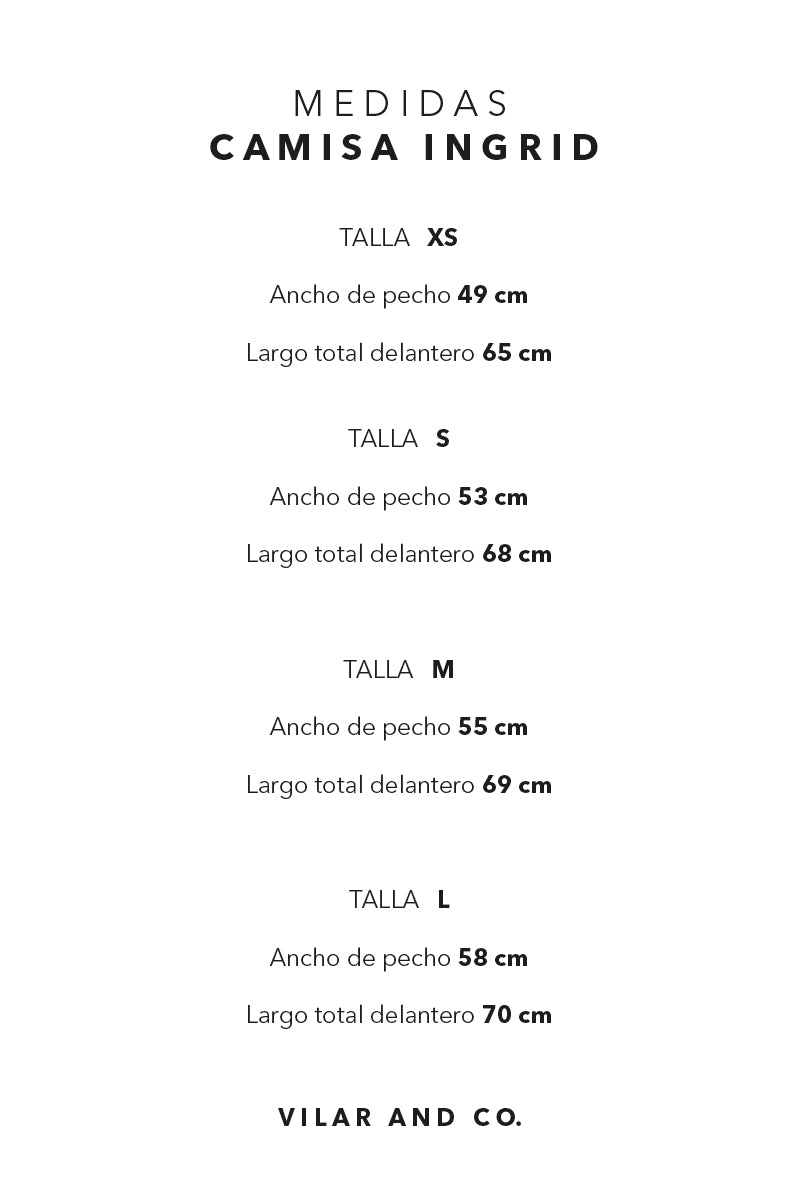Camisa Ingrid