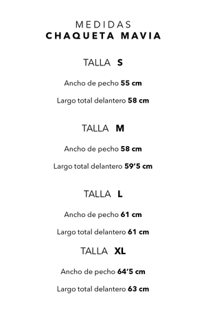 Chaqueta Mavia