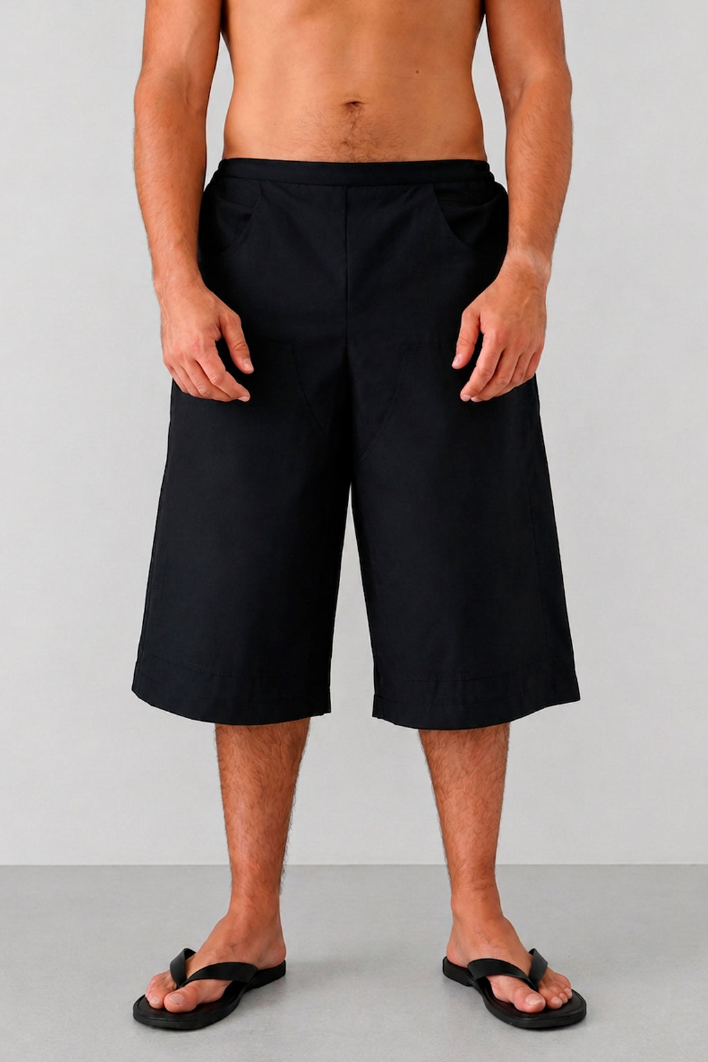 Pantalón Lois negro, vista frontal
