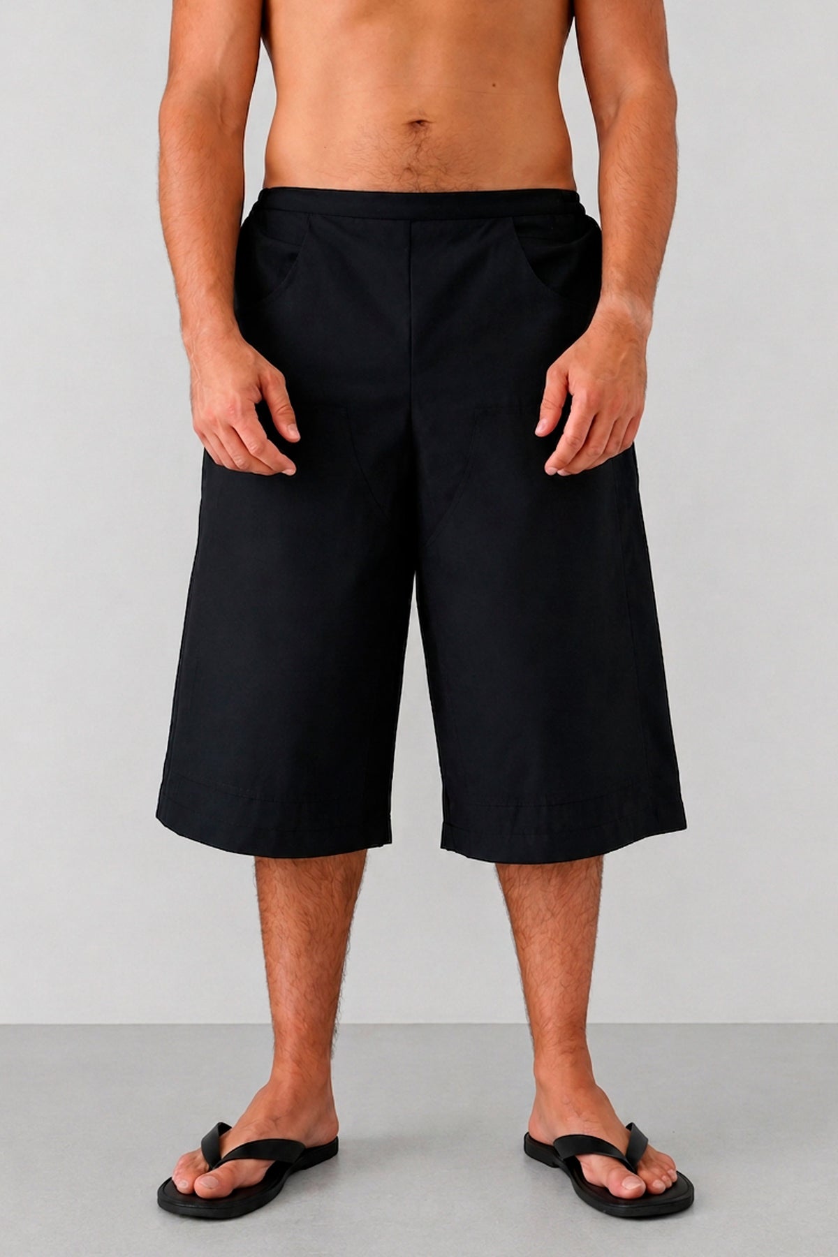 Pantalón Lois negro, vista frontal